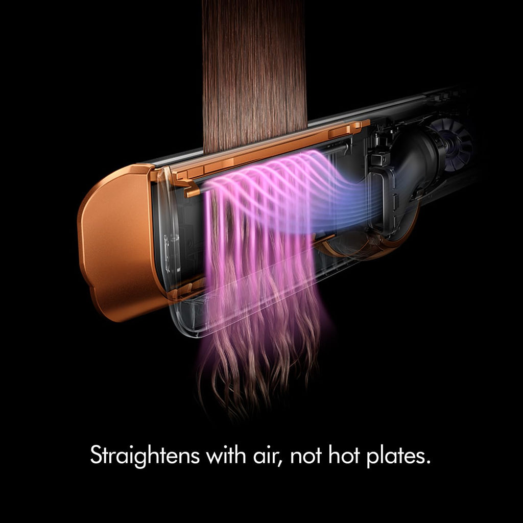 Dyson Airstrait Hair Straightener Red Velvet and Gold Special Edition
