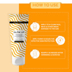Glow Up VANILLA SUNSCREEN WITH SPF 50 & PA+++ 60g