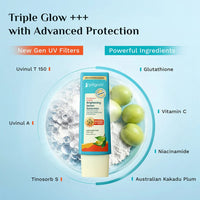 pilgrim 5% Vitamin C Complex Brightening Serum Sunscreen SPF 50+ PA++++ 50ml