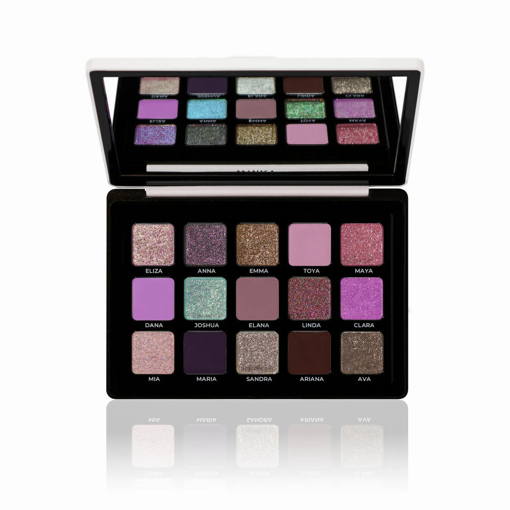 Adept Cosmetics Eyeshadow And Pressed Pigment Palette Minka 18g