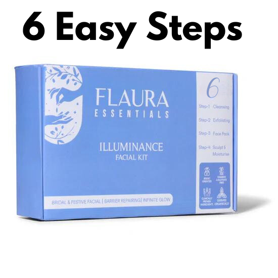 FLAURA ESSENTIALS ILLUMINANCE FACIAL KIT 6 EASY STEPS