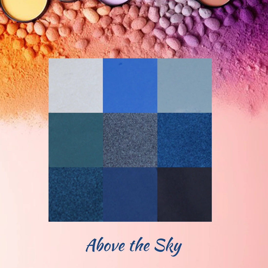 Lenphor 9 in1 Eye Shadow Palette Above the sky