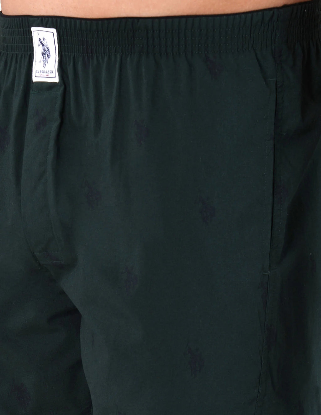 U.S. POLO ASSN. Signature Logo Pure Cotton I021 Boxers - Pack Of 1