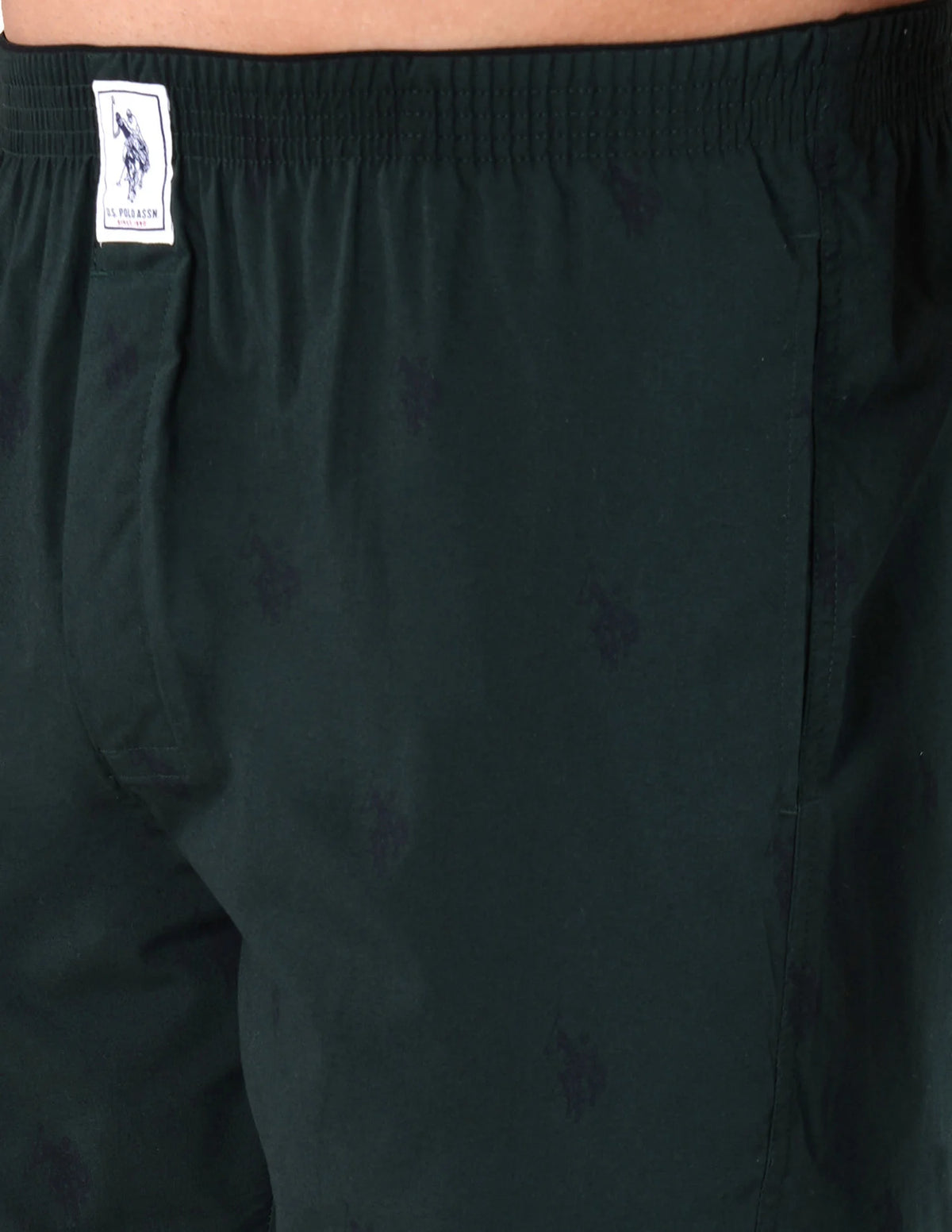 U.S. POLO ASSN. Signature Logo Pure Cotton I021 Boxers - Pack Of 1