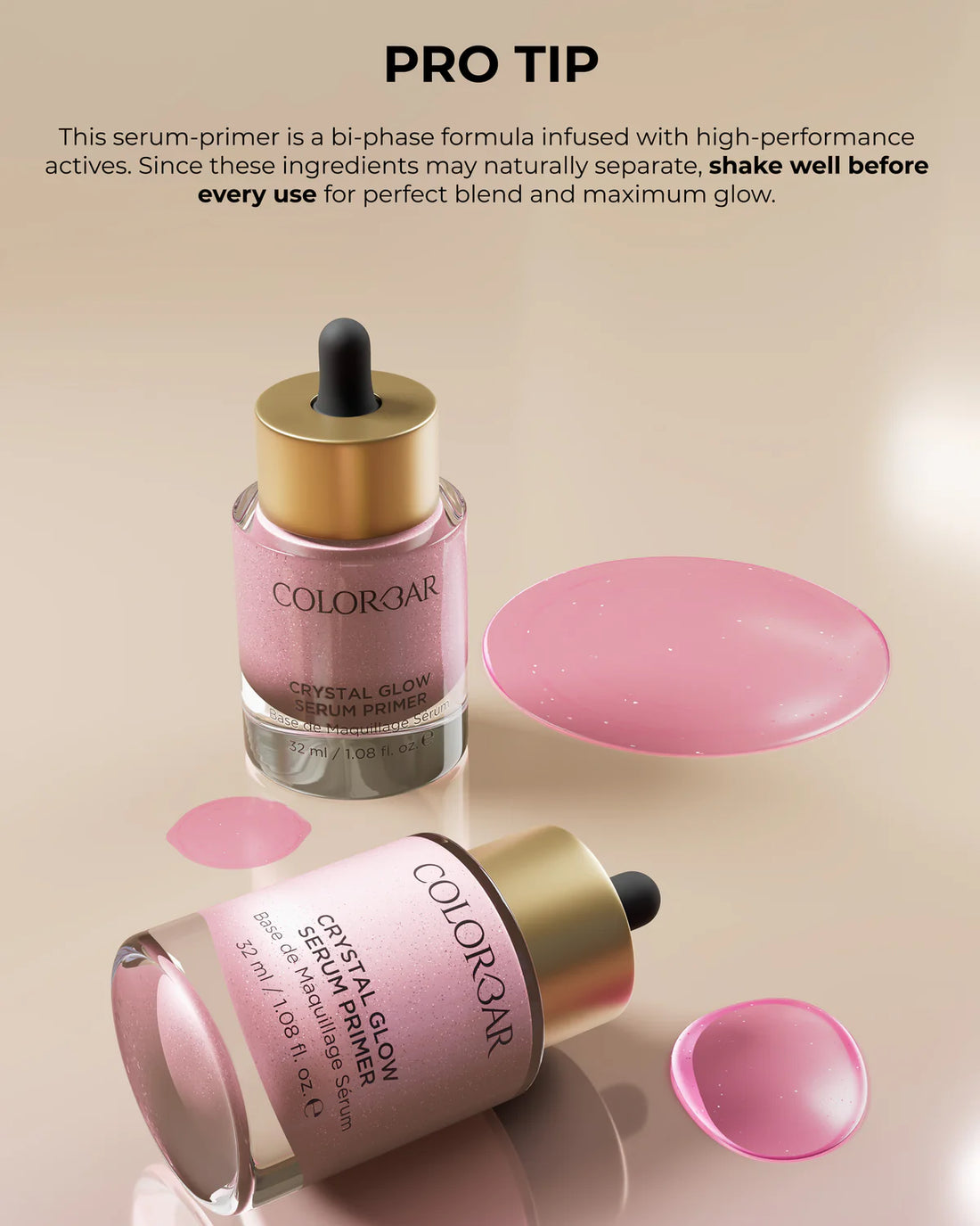 Colorbar Crystal Glow Serum Primer 32ml