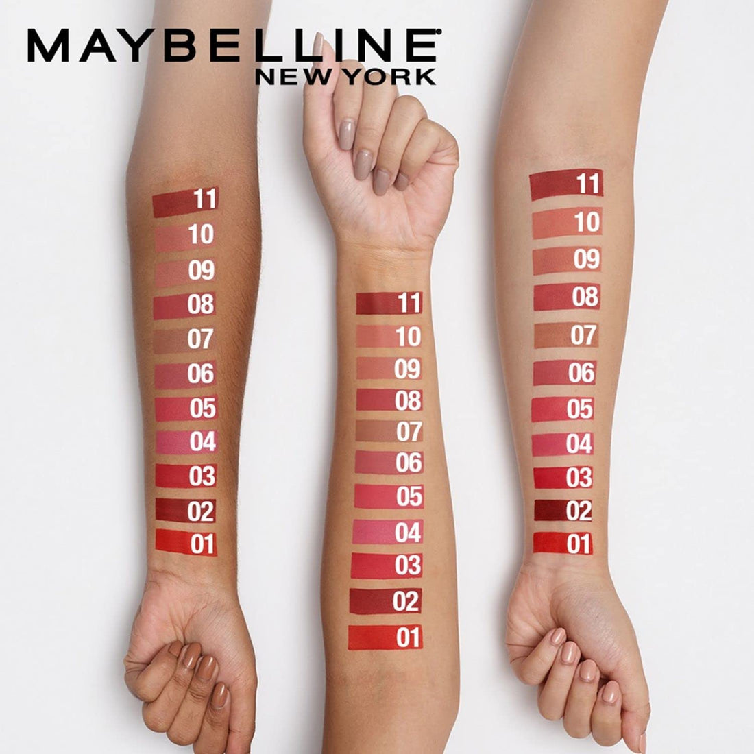 Maybelline New York Lipstick Matte Finish Non-Sticky and Non-Drying Sensational Liquid Matte 04 Easy Berry 7ml