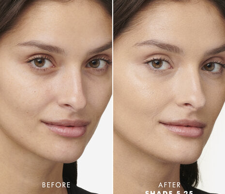 Giorgio armani foundation before and clearance after