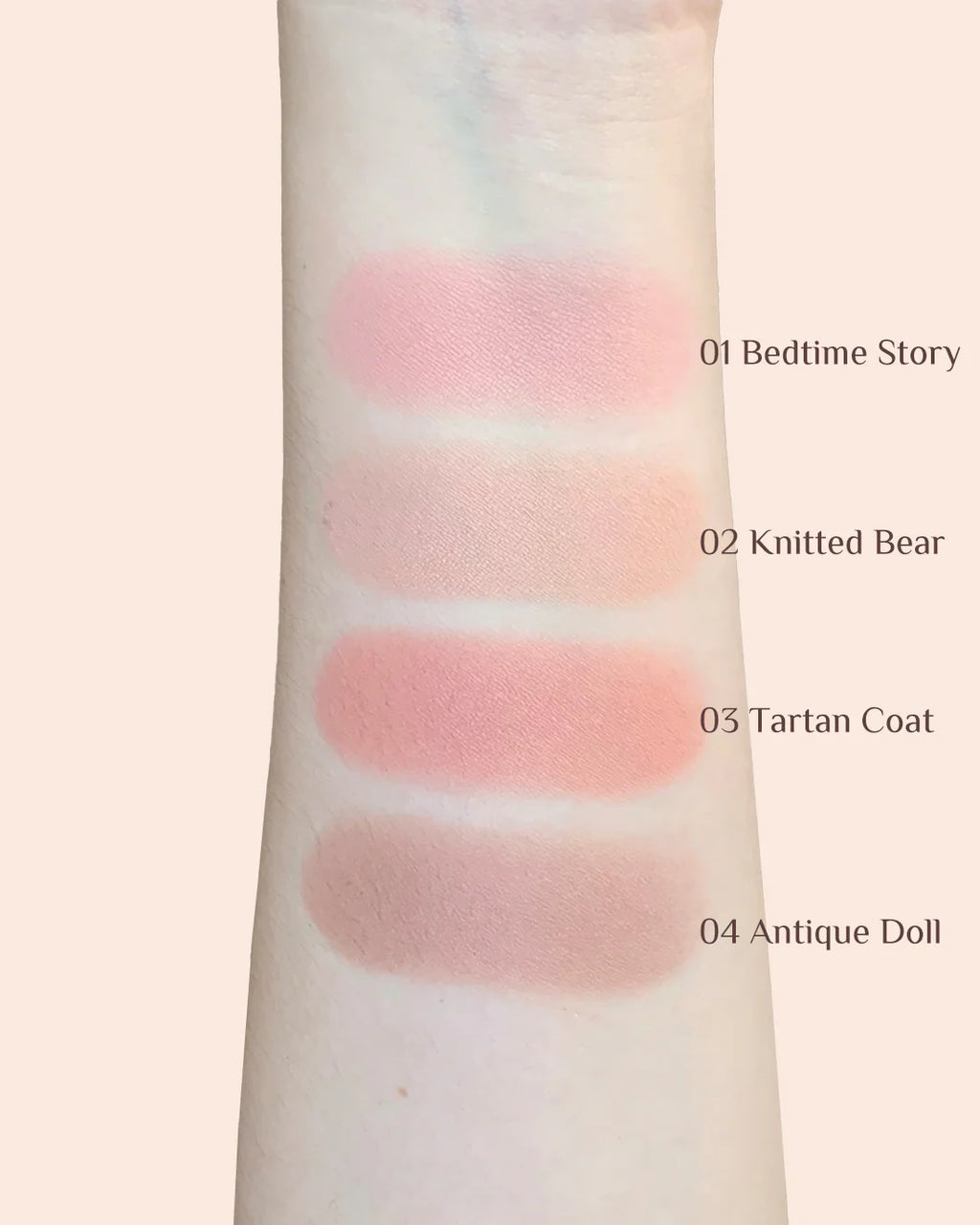 Flower Knows Chocolate Wonder Shop Embossed Blush