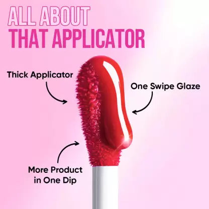 NYKAA Lip Glaze lip oil Raspberry ganache 7ml