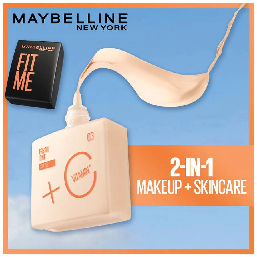 Maybelline New York Fit Me Matte+Poreless Liquid Foundation Tube 310 S –  Mani Ram Balwant Rai