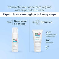 Sebamed Clear Face Cleansing Foam for Acne prone Skin 150 ml I pH 5.5 I Gentle, Effective hydrating cleanser for pimples | Face wash |men & womenl Oil Free l Clinically proven l Toxin free