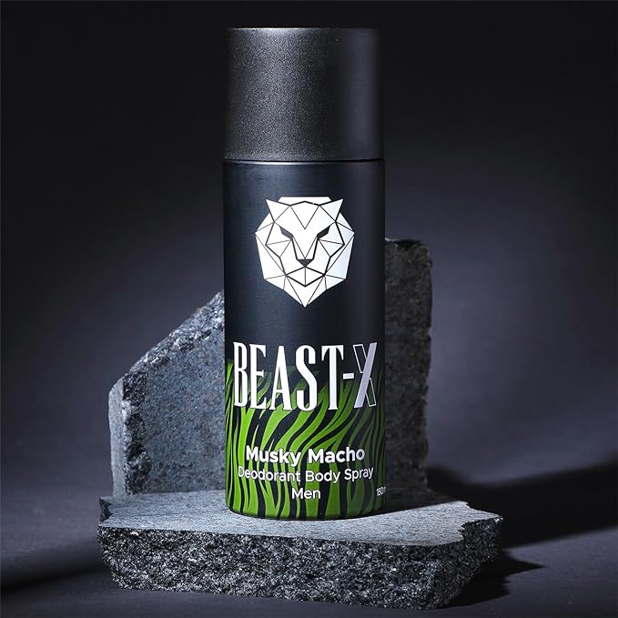 BEAST - X MUSKY MACHO DEODORANT BODY SPRAY MEN 150ml