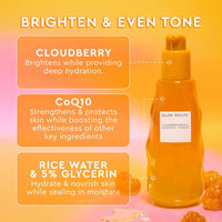 Glow Recipe Cloudberry Brightening Toner + Essence Skincare - CoQ10 Face Toner to Strengthen Skin Barrier + Hydrating Rice Water, Vitamin C, E & 5% Glycerin to Soften & Even Skin Tone (75ml)