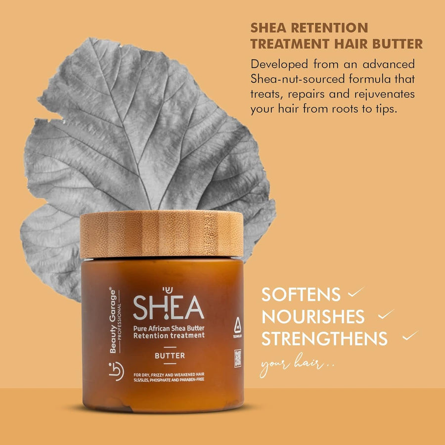 Beauty Garage Shea Butter Retention Treatment Mask 250ml