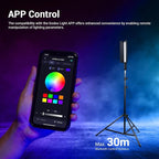 Godox LC500R RGB LED Video Light Stick Lighting,2500K-8500K Adjustable, CRI 95 TLCI 96 Accurate Color, 360° Full-Color LED Light,15 FX Lighting Effects,0-100% Dimmable Support APP Control