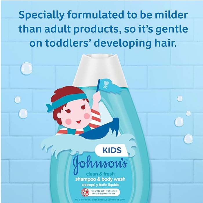 Johnson’s Active Kids Clean & Fresh Shampoo 200ml