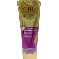 Lotus Herbals YouthRx Anti Ageing Exfoliator, Boosts radiance for smoother and firmer skin, 100g, Golden