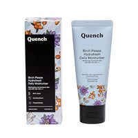 QUENCH Birch Please Hydro Fresh Daily Moisturizer with SPF 40+ PA+++ | 2-in1 Moisturizer & Sunscreen| Hydrates & Protects Skin with Birch Juice & Sea Buckthorn| Made in Korea, 50ml