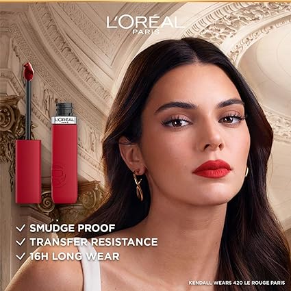 L'Oreal Paris Infallible Matte Resistance Liquid Lipstick, Snooze Your Alarm 115 5 ml