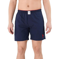 U.S. Polo Assn. Mens Pure Cotton Brushed Elastic I108 Boxers - Pack Of 1