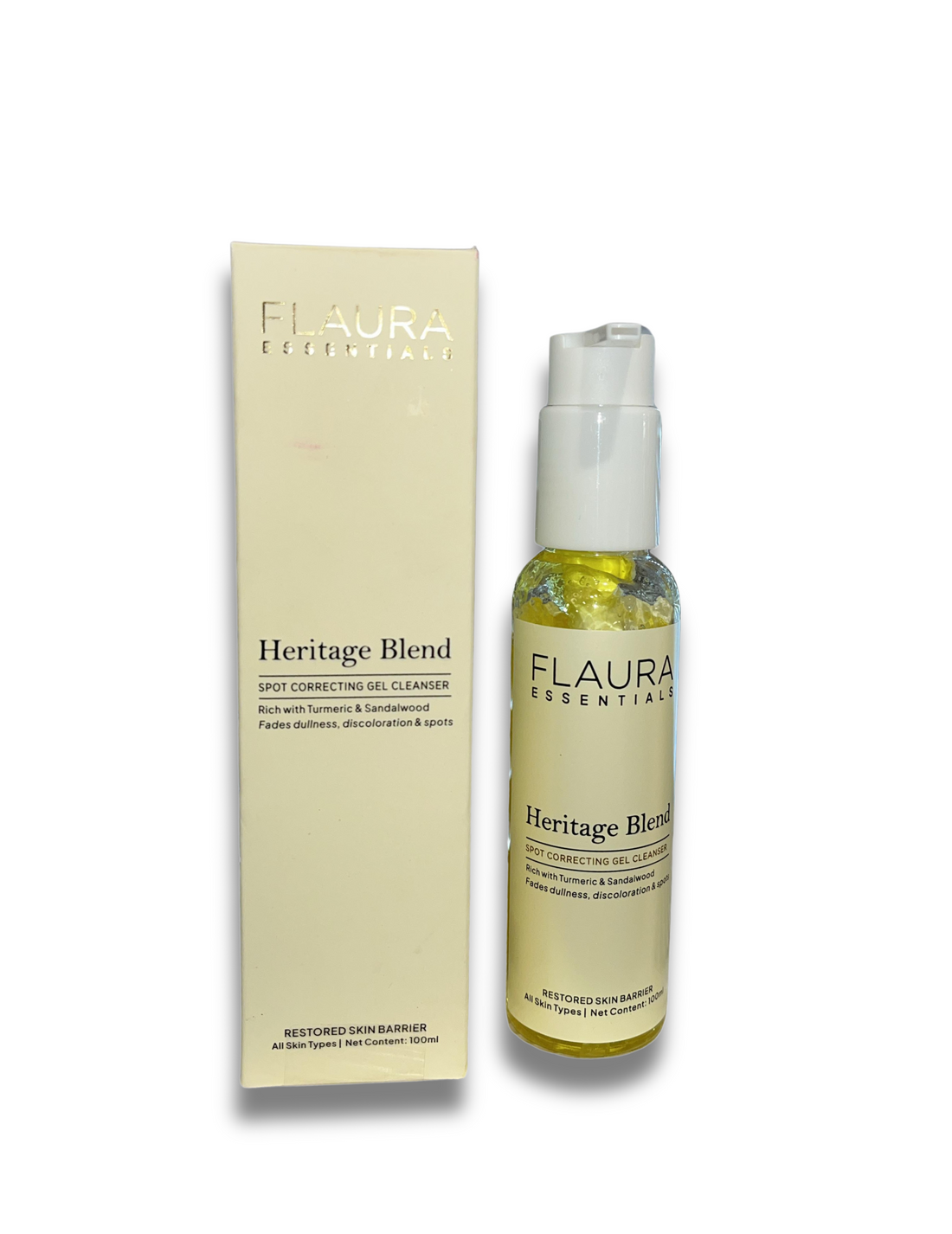 Flaura Essentials Heritage Blend Spot Correcting Gel Cleanser 100ml