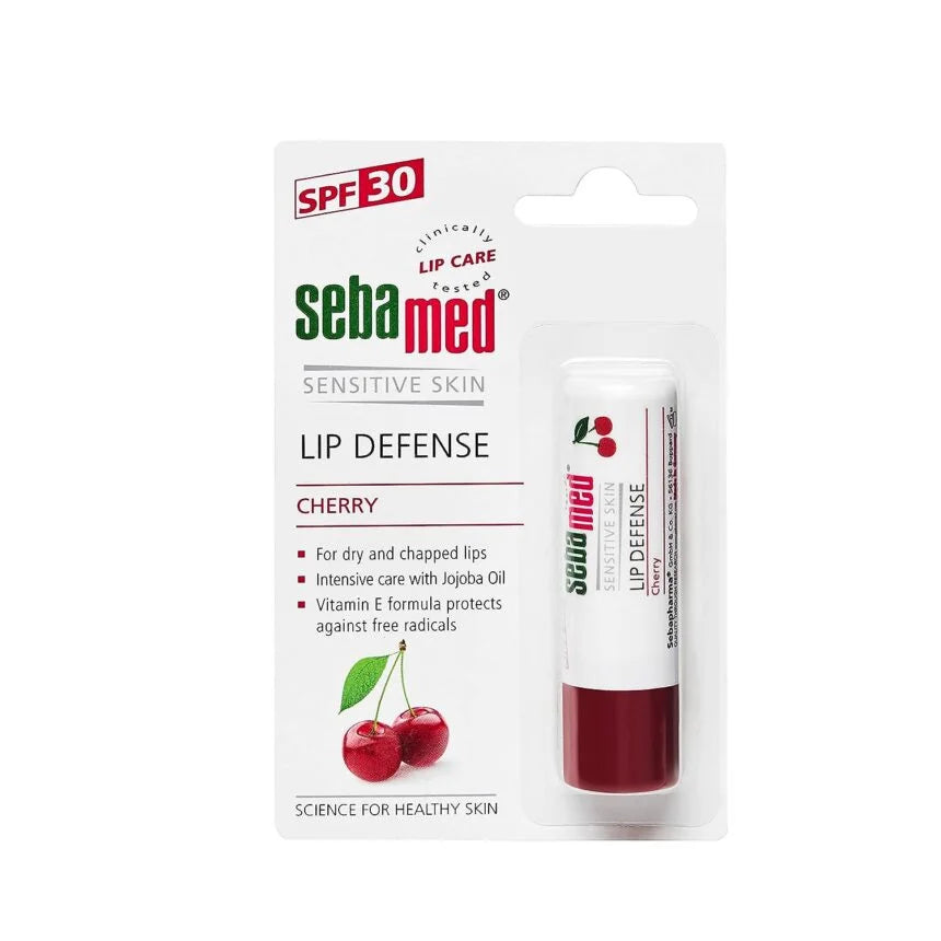 Seba Med Lip Defense Cherry SPF30