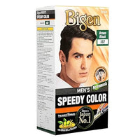 Bigen Men's Speedy Color, Hair Color, 80g - Brown Black 102 (Pack of 1)