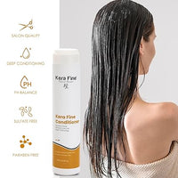 KERAFINE SMOOTH & SHINE CONDITIONER | 250ml | smooth & shine haircare luxe line geen technology | sulfate free & paraben free | sodium chloride free