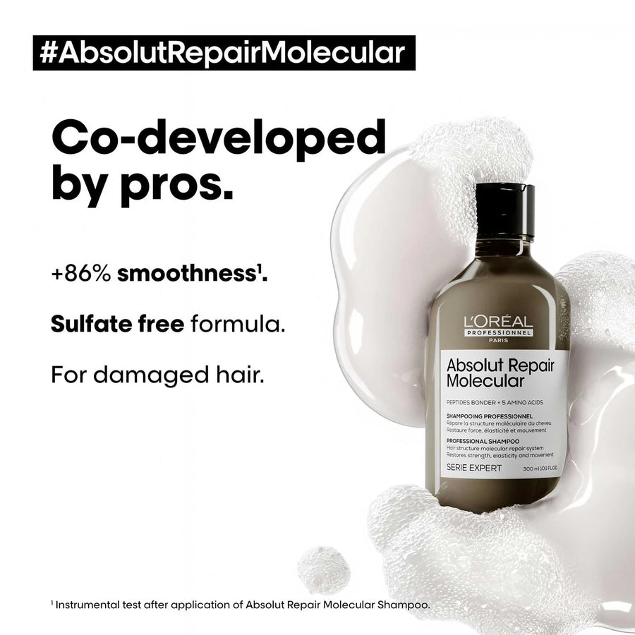 Loreal Professional Paris Absolut Repair Molecular Shampoo 300ml