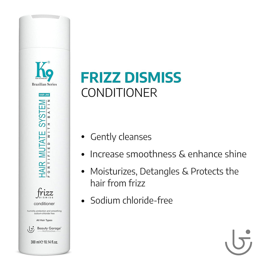 Beauty Garage Professional K9 Brazilian Series Frizz Dismiss Conditioner 300ml