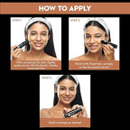 SUGAR Cosmetics Ace Of Face Foundation Stick with In-Built Brush | Lasts 24hrs | Full Coverage Foundation for Women | 7gm