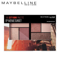 Maybelline New York Eyeshadow Palette Powder , 6 Highly Blendable Shades, Sheer Finish, City Mini Palette, 5Th Avenue Sunset, 6.4G, Multi