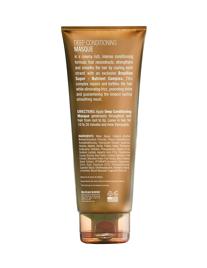 Brazilian Blowout Deep Conditioning Masque 240ml