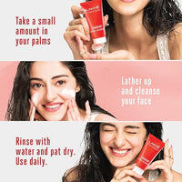 Lakmé Strawberry Creme Face Wash 50g