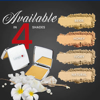 Lenphor Flawless Matte Compact Powder With Spf 25 HONEY