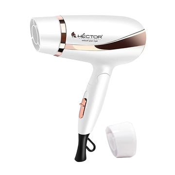 Hector Proffesional Hair Dryer 1600W Gold White