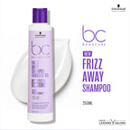 Schwarzkopf Professional Bonacure Frizz Away Shampoo with Babassu Oil, 250ml