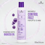 Schwarzkopf Professional Bonacure Frizz Away Shampoo with Babassu Oil, 250ml