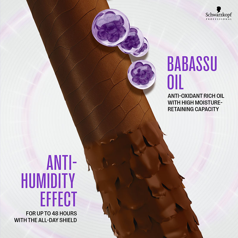Schwarzkopf Professional Bonacure Frizz Away Shampoo with Babassu Oil, 250ml