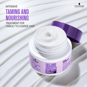 Schwarzkopf Bonacure Frizz Away Treatment with Babassu Oil 200 ml