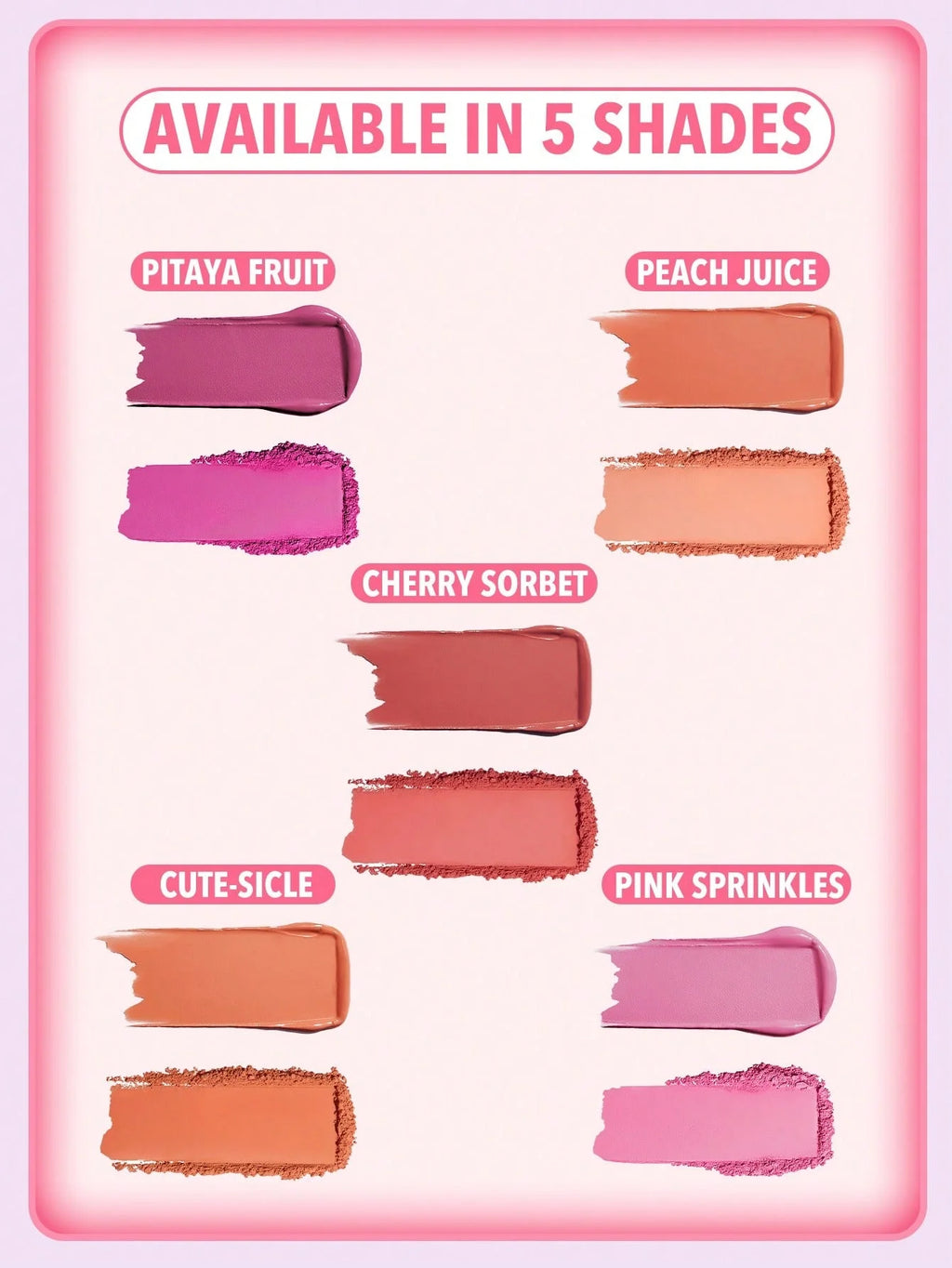 SHE GLAM Cheek 2 Cheek Blush Duo 8.3g