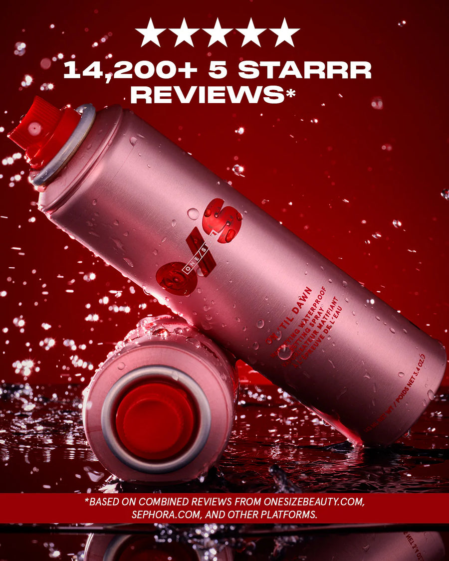 One Size On ‘Til Dawn Mattifying Waterproof Setting Spray Full 143ml