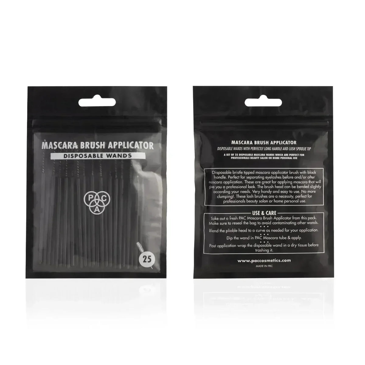 Pac Disposable Mascara Wands 25Pcs