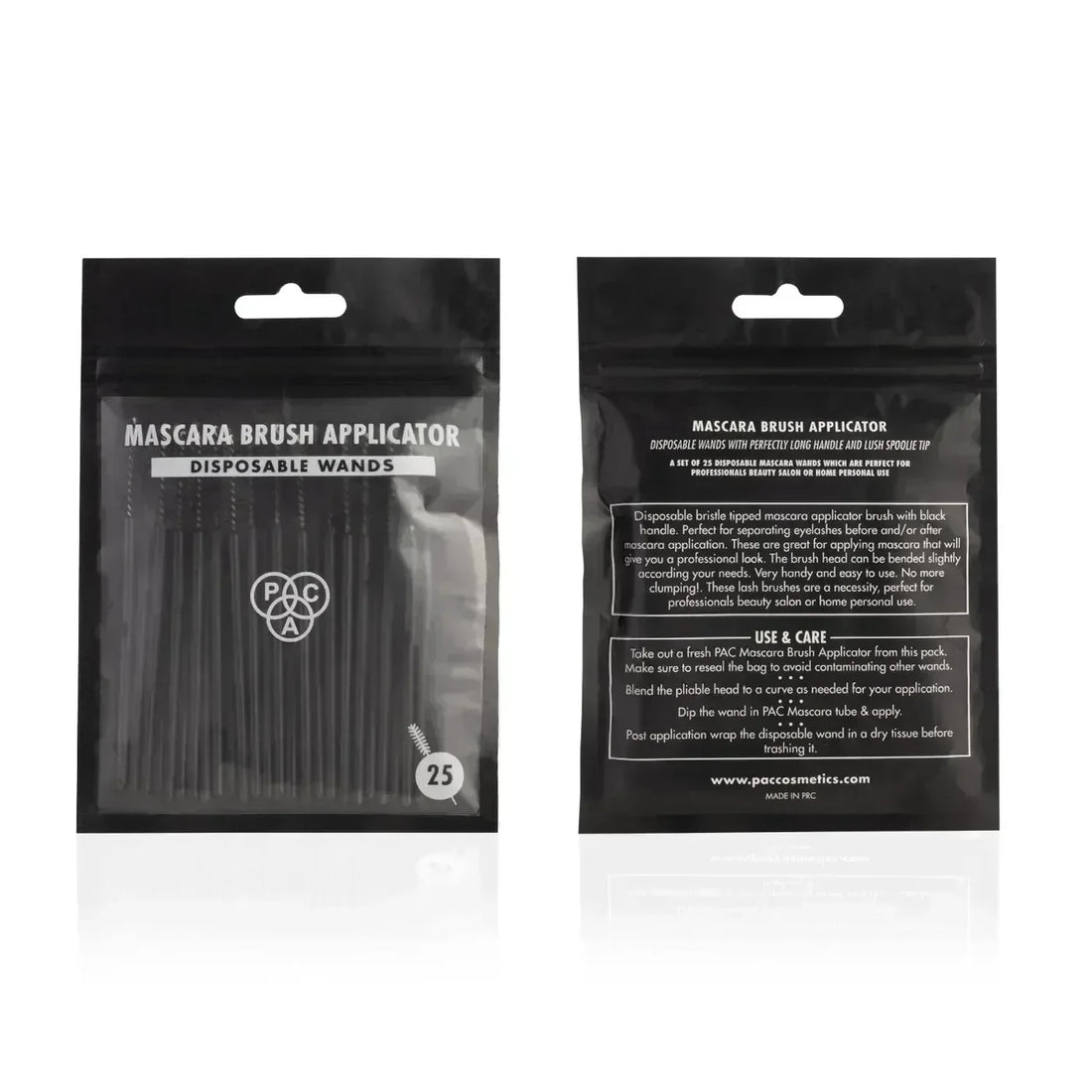 Pac Disposable Mascara Wands 25Pcs