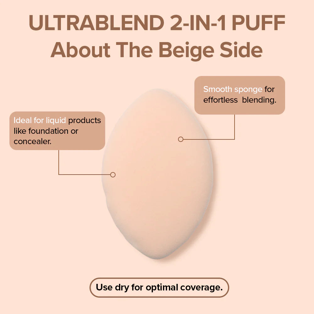 Forever52 Ultrablend 2 in 1 Puff & Sponge