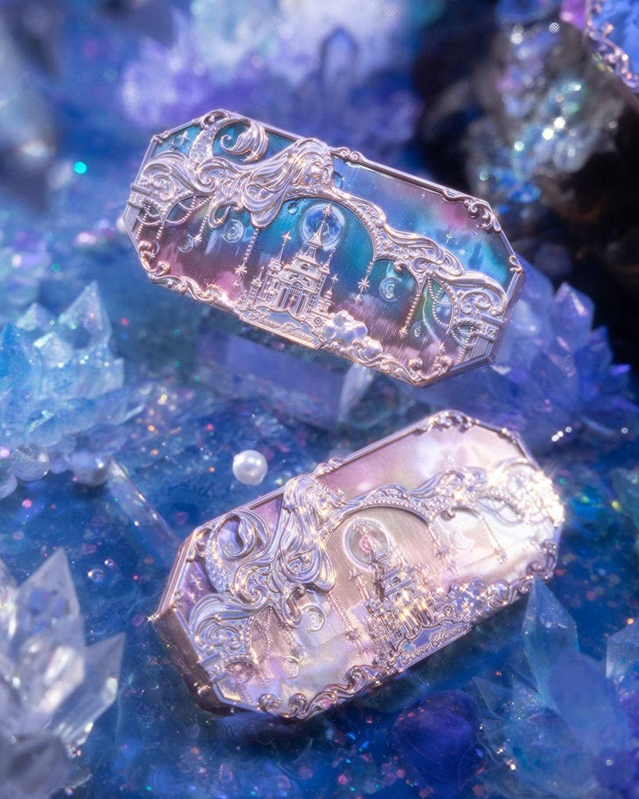 Flower Knows Moonlight Mermaid Five-Color Jewelry Eyeshadow Palette 6.3g (03 Ocean Siren)