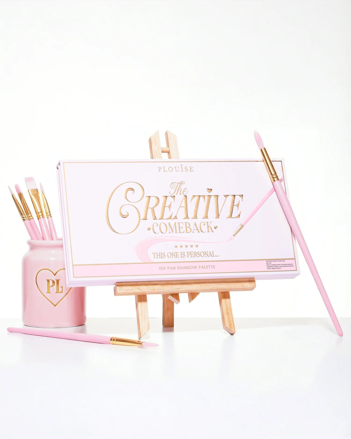 PLOUISE The Creative Comeback This One Is Personal 150 Pan Ranibow Palette Eyeshadow Palette