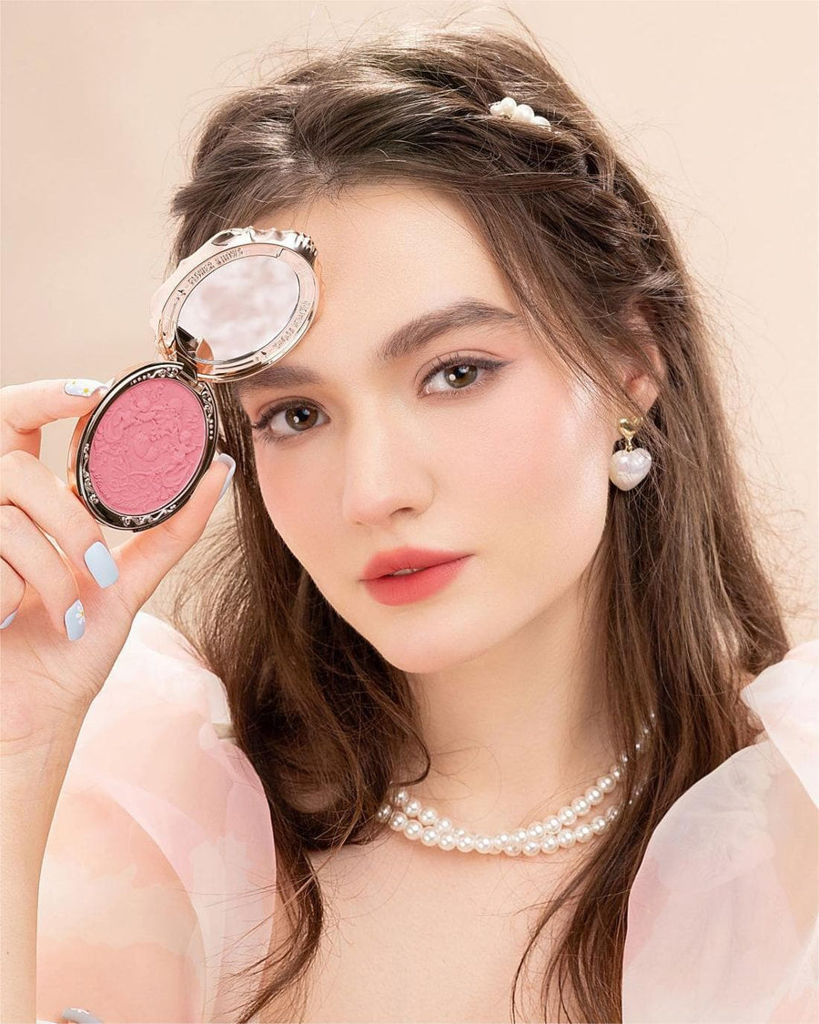 Flower Knows Strawberry Rococo Embossed Blush 05 Berry Mary