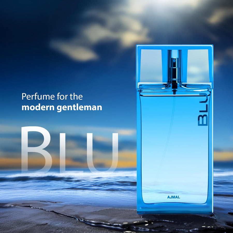 Ajmal Blu EDP 90ML Long Lasting Scent Spray