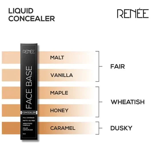 Renee Custard Face Base Liquid Concealer 5ml